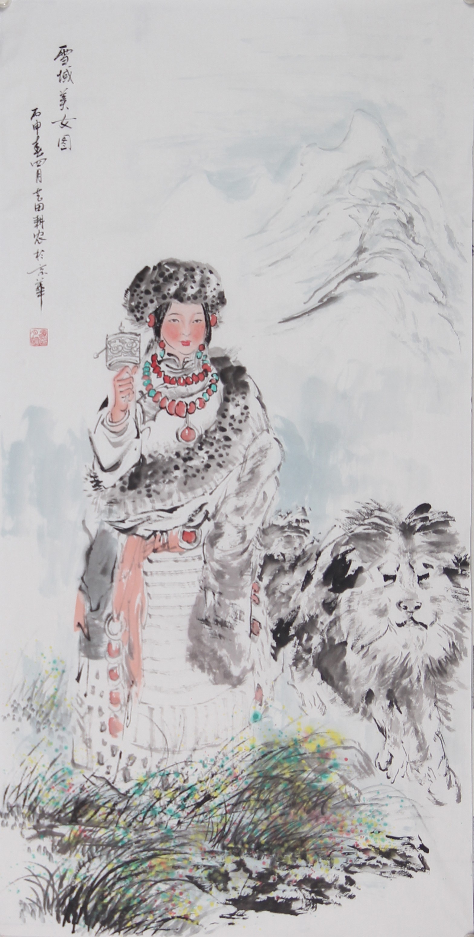 “瑞风和畅”——马月明国画作品展在伍佰艺美术馆隆重举行