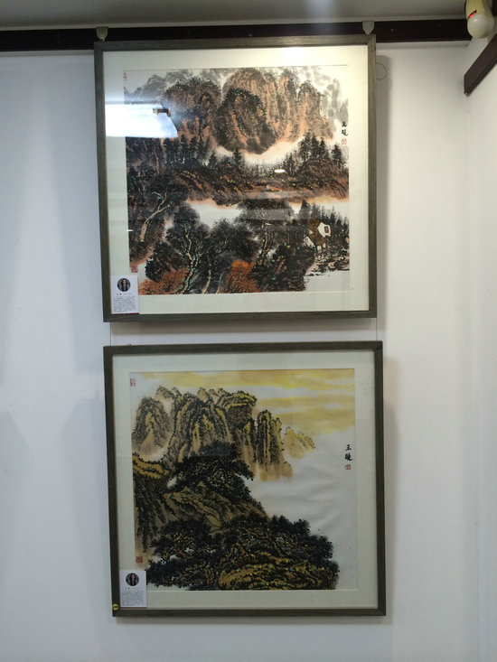 著名画家王晓作品受邀在北京首博画店展出