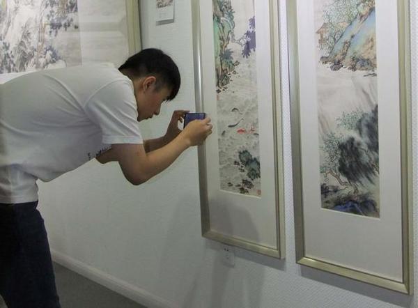 其乐在斯——周其乐中国画精品展在郑州开幕