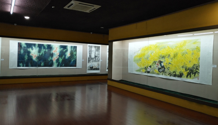 水乡风情 花草精神——董怀勇花鸟画艺术展在兴化板桥纪念馆开幕