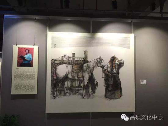 张智栋中国画人物作品艺术沙龙讲座