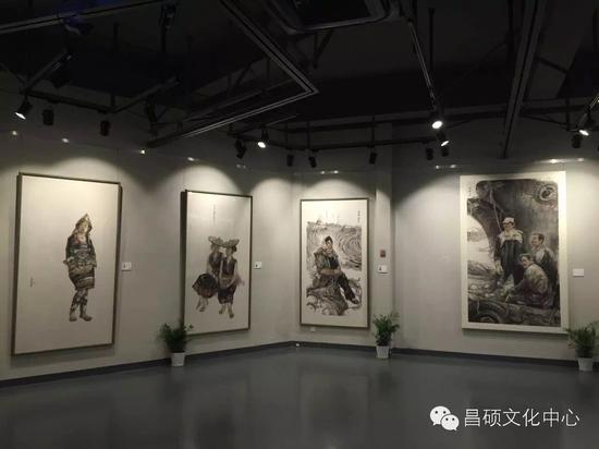 张智栋中国画人物作品艺术沙龙讲座