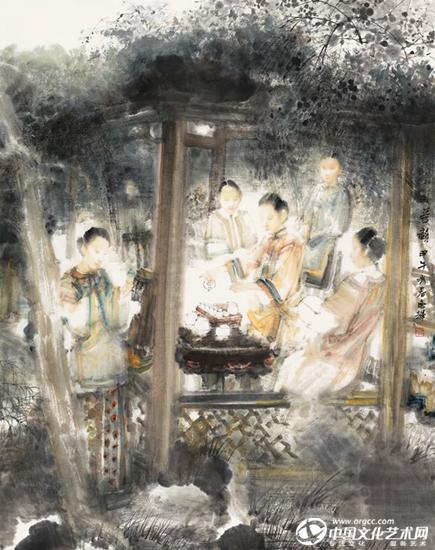 曹辉 茶韵 76×60cm.jpg