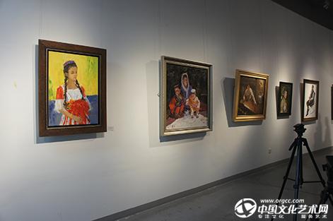 中国少数民族美术促进会宋庄油画展开幕