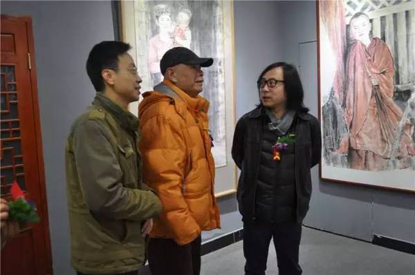 “情系高原 谢凯泽人物画作品展”在北京隆重开幕