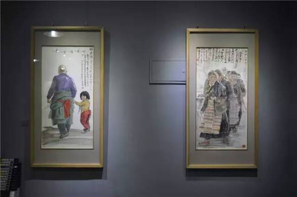 “情系高原 谢凯泽人物画作品展”在北京隆重开幕