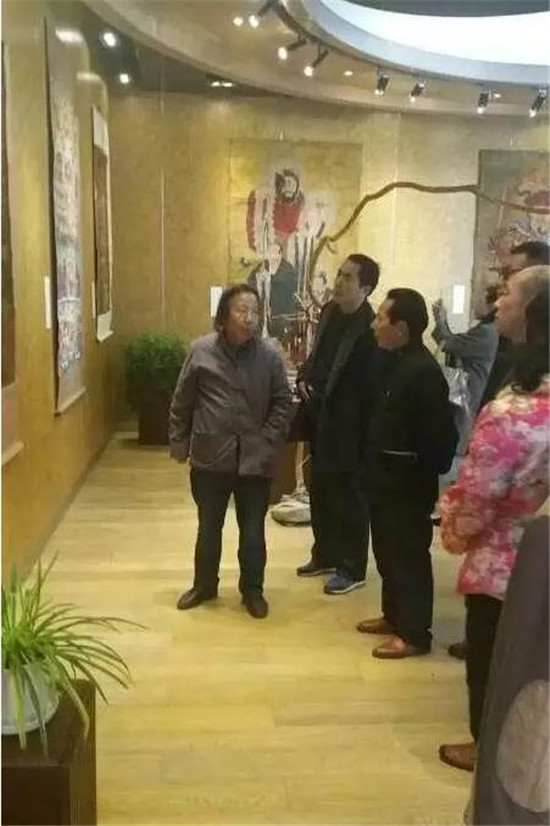 中国道教神仙画卷邀请展在楼观台隆重开幕