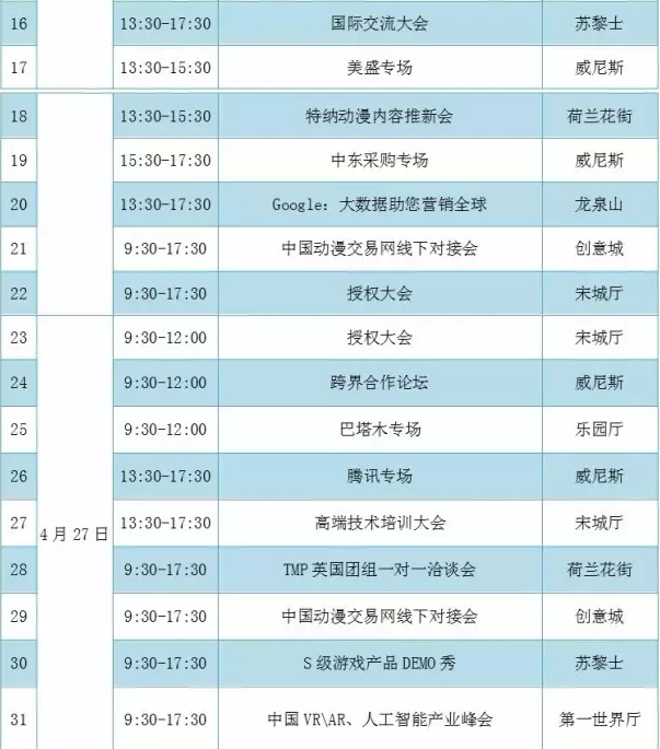 2017国际动漫游戏商务大会之S级游戏产品DEMO秀报名进行中