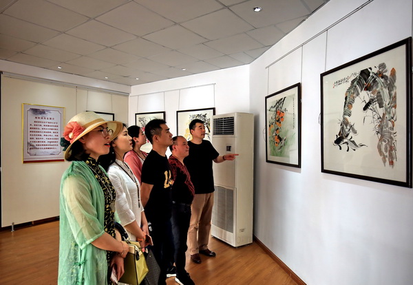 《施虹宾中国画小品展》在过云楼艺术馆举办（图）