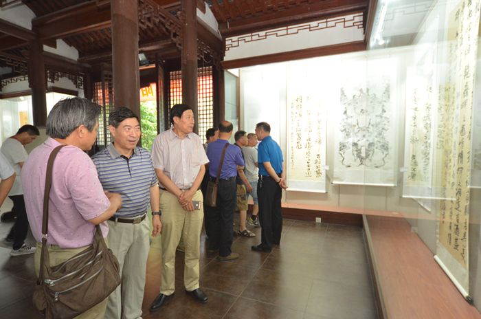 “邗韵洛风——扬州洛阳书画联展”开幕