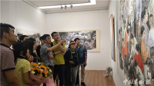 中国艺术研究院2018届研究生毕业作品展在炎黄艺术馆开幕