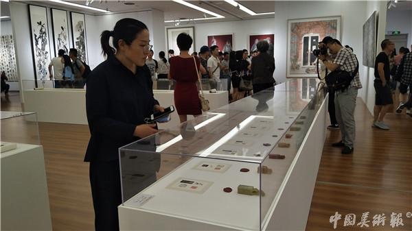 中国艺术研究院2018届研究生毕业作品展在炎黄艺术馆开幕