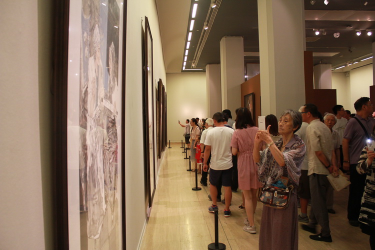 纪念何香凝先生诞辰140周年暨首届“香凝如故”全国美术作品展（中国画、油画）在京开幕