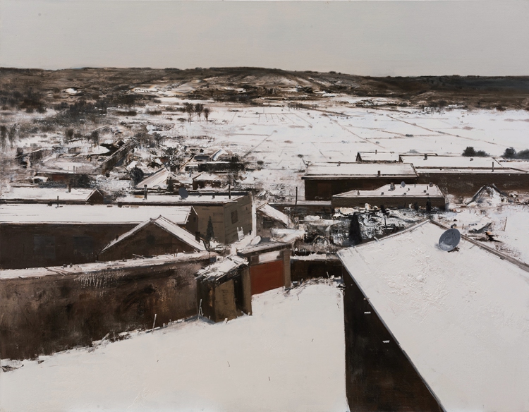 筑梦新时代 共抒燕赵情——中国梦·燕赵雄风全国中国画、油画作品展在石家庄市美术馆开幕